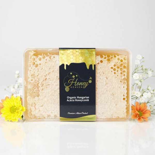 Organic Hungarian Acacia Honeycomb 400g